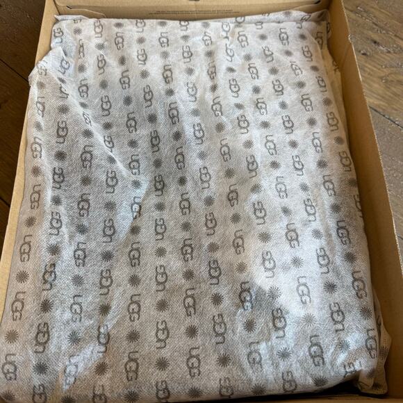 UGG Women's Size 11 Droplet Mid Rainboot Forest Night Green NEW w/Box - Picture 10 of 12